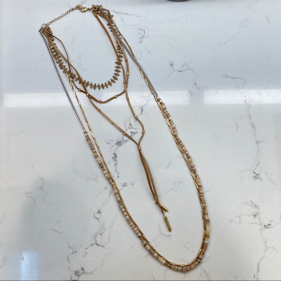 Stella & Dot Aven Layering Necklace - Picture 1 of 4